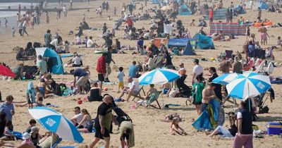 Easter heatwave sees eager Brits pack out beaches and soak up sun amid 22C highs