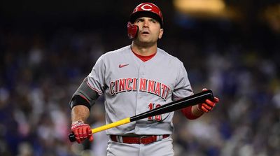 Watch: Votto Took Scary Pitch to Head vs. Dodgers
