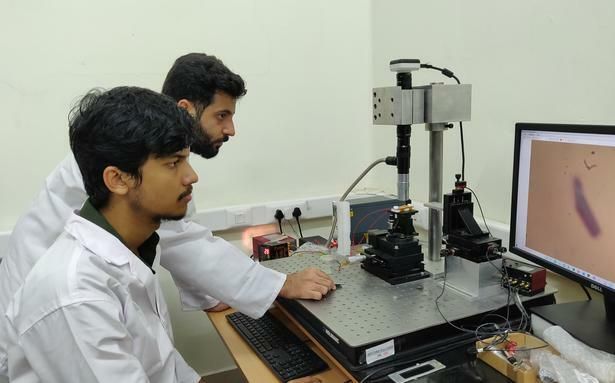 Wavelike phase of electrons seen in fabricated device