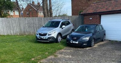 Mum furious after mystery car appears to park on her driveway next to airport