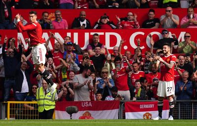 Cristiano Ronaldo hat-trick fires Man Utd to win as fans protest against Glazers