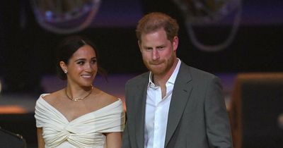Prince Harry and Meghan Markle arrive hand-in-hand for Invictus Games opening ceremony
