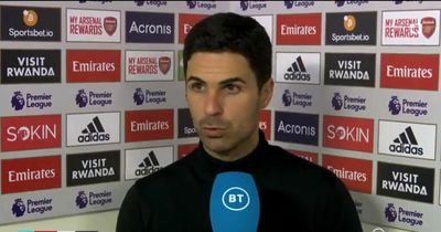 Mikel Arteta concedes Arsenal have blown "huge" top-four opportunity