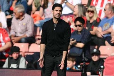 Mikel Arteta admits Arsenal missed ‘huge’ opportunity in top-four race after Southampton defeat