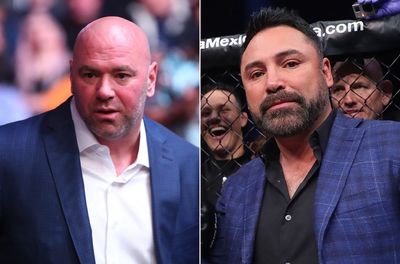 Oscar De La Hoya ‘would love to patch things up’ with UFC president Dana White