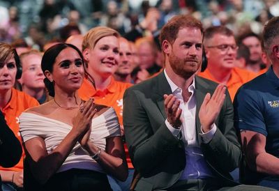 Harry and Meghan hail bravery of Ukraine team as Invictus Games opens
