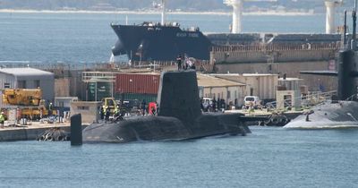 UK's top nuclear submarine arrives in Gibraltar as Putin issues Boris Johnson warning