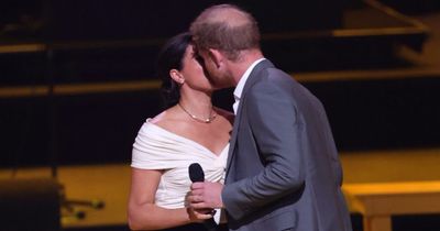 Emotional Prince Harry and Meghan kiss on stage before heartfelt speech at Invictus Games opening