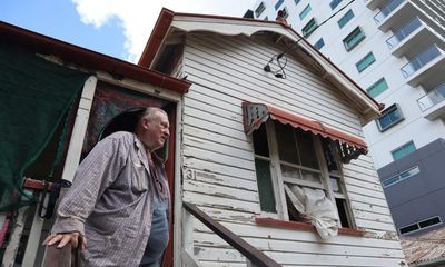 Pensioner says he has nowhere to go after developer buys up Queensland homes to make way for apartments