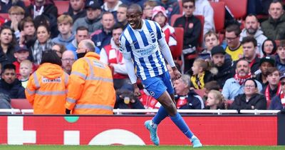 Enock Mwepu delivers on his huge Arsenal 'promise' as Brighton give Arteta top-four lifeline