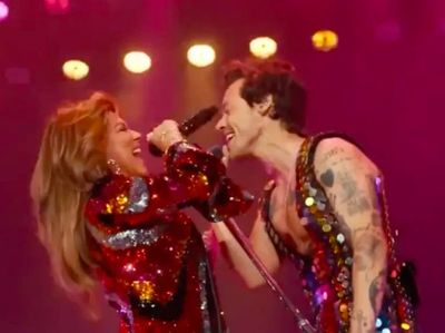 ‘Music icon. Fashion icon’: Shania Twain leads praise for Harry Styles after flamboyant Coachella debut