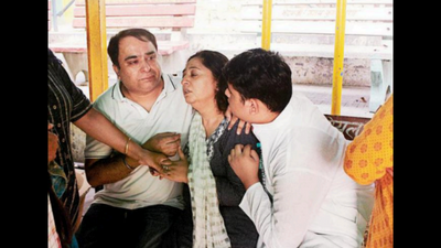 ‘Proud of you’: Kartik Vasudev’s parents bid farewell in Ghaziabad