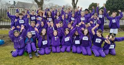 Cross country medals success for St Kenneth's Primary School kids