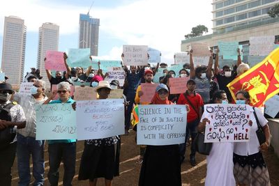 Sri Lankan protesters demand justice for 2019 Easter attacks