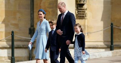 William and Kate at Easter service without Queen - after missing Harry reunion