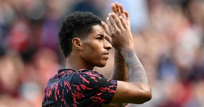 Marcus Rashford sends 'special' message to Manchester United after reaching milestone