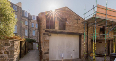 Derelict Edinburgh garage astounds buyers after costing over £150k to buy