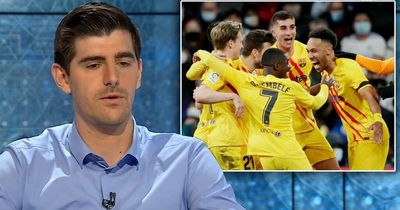 Barcelona beating Real Madrid 4-0 was "chance accident" claims Thibaut Courtois