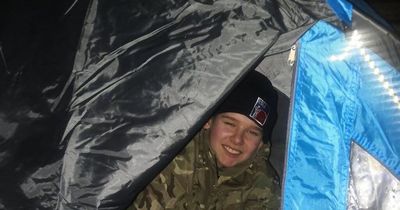 East Kilbride Air Cadet, 12, undertakes two-month sleep out for homeless veterans
