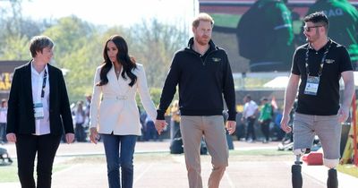 Harry and Meghan designated 'VVIPs' and flanked by 5 security guards at Invictus Games