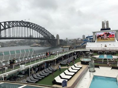 First Sydney cruise ship visit since 2020