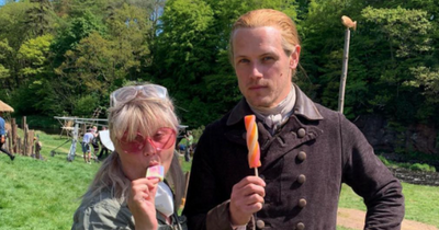 Sam Heughan shares more behind the scenes snaps from Outlander season six
