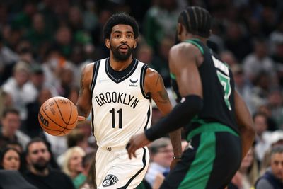 Kyrie Irving appears to flip off vocal Celtics fans during intense Game 1