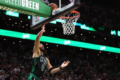 Jayson Tatum hit a gorgeous buzzer-beating layup over Kyrie Irving to stun the Nets in Game 1