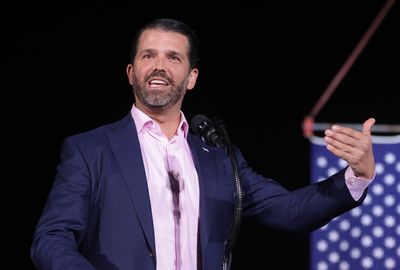 Trump Jr. mocked for armed Easter bunny