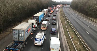 M6, M53, M56 and M57 close as delays expected