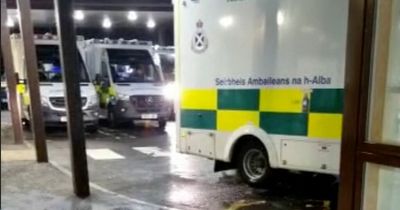 Ambulance crew sat in 16-hour queue at Scots hospital as worker describes 'heartbreaking' wait for patients