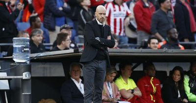 Erik ten Hag reacts to failing to win silverware with Ajax after dodging Man Utd question