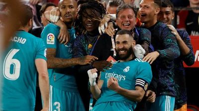 Benzema Rallies Madrid past Sevilla, Closer to League Title