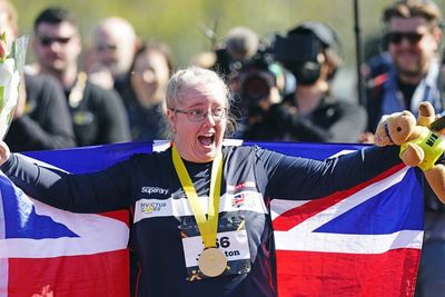 Amputee mother at Invictus Games wants to show her children anything is possible