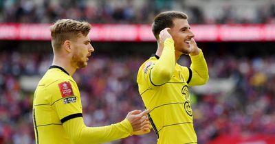 Why Mason Mount and Jorginho were laughing at Timo Werner in Chelsea's win vs Crystal Palace