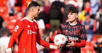 Cristiano Ronaldo responds to Manchester United's Alejandro Garnacho comments after Lionel Messi debate