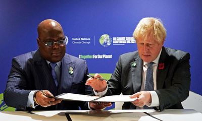 ‘Lawless logging’ in DRC raises concerns over $500m forests deal signed by Boris Johnson