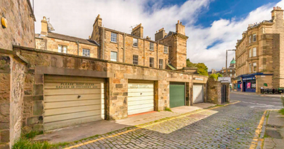 Edinburgh city centre double garage sells for astonishing £185k as prices boom