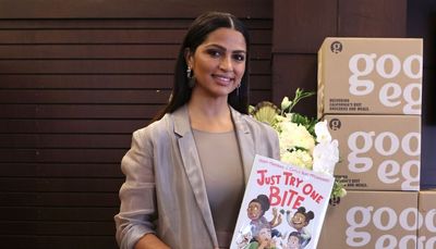 Camila Alves McConaughey takes on junk food-loving grownups in new children’s book