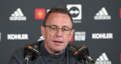 Ralf Rangnick confirms Man Utd without five first-team stars vs Liverpool