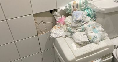 Northumberland mam shares photos of airport baby changing facility branded 'health and safety hazard'