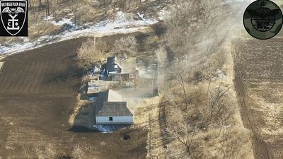 Russian Soldiers Flee Occupied Farmstead As Ukrainians Shell Them