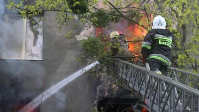 Russian Bombs Reportedly Hit 18 Residential Buildings During Shelling Of Kharkiv