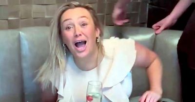 Woman gets stuck head first in sofa after birthday bottomless Prosecco brunch