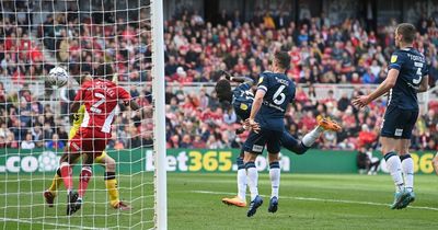 Nottingham Forest fans make Djed Spence point as Middlesbrough dealt Huddersfield blow