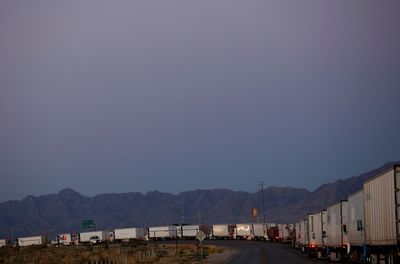 Mexican president slams Texas over border trucking disruptions