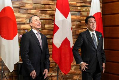 Japan, Switzerland agree to keep tough sanctions on Russia