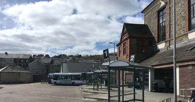 Buses have stopped using the bus station in Maesteg because people keep parking there
