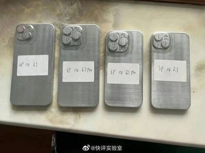 Leaked iPhone 14 molds show how huge the camera bumps look