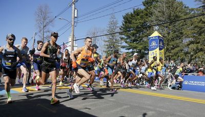 Evans Chebet, Peres Jepchirchir finish first as Boston Marathon returns to spring